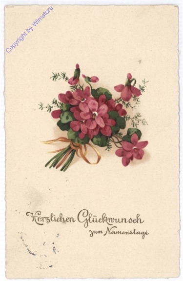 Blumenstrauß, Namenstag