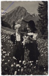 ak187067 Trachtenkinder im Berner Oberland