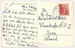 ak187067a Trachtenkinder im Berner Oberland