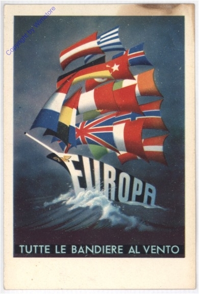 Europa - Tutte le bandiere al Vento