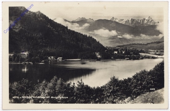 ak187100 Annenheim, Hotel und Pension Annenheim mit Mangartgruppe