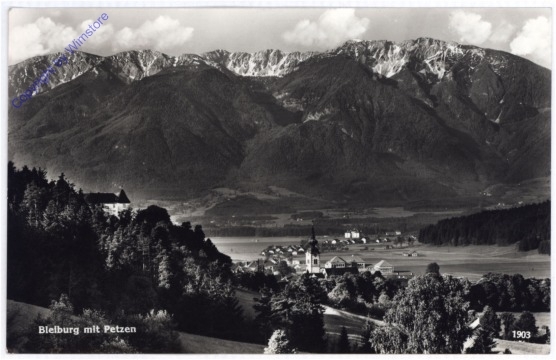 ak187112 Bleiburg, mit Petzen