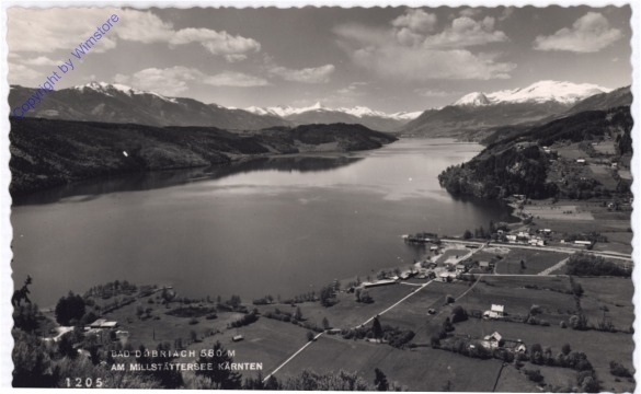 Seebad Döbriach, Ortsansicht