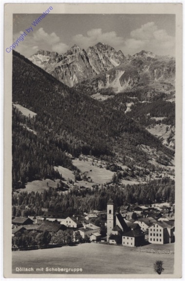 Döllach, mit Schobergruppe