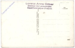 Feld am See, Ledererhütte Rastötzenalm