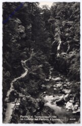 Ferlach, Partie i.d. Tscheppaschlucht im Loibltal
