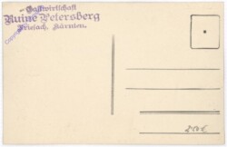 Friesach, Ruine Petersberg