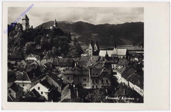 Friesach, Ortsansicht