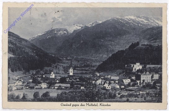 Gmünd, gegen das Maltatal