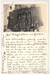 ak187176 Grades, Flügelaltar