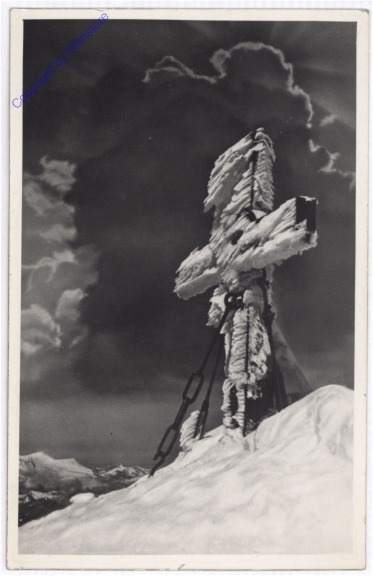 ak187179 Großglockner, Gipfelkreuz