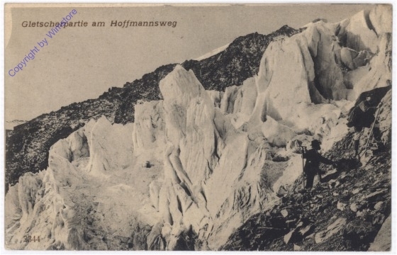 ak187187 Großglockner, Gletscherpartie am Hoffmannsweg