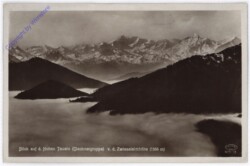 Großglockner, Blick auf d. Hohen Tauern v.d. Zwieselalmhöhe