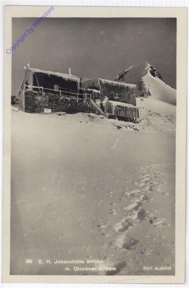 Großglockner, E.H. Johannhütte