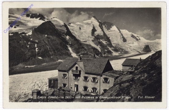 Großglockner, Franz Josefshaus mit Pasterze