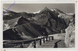 Großglockner, Hochalpenstrasse, Straßenstück zur Edelweiß-Spitze mit Fuschertörl