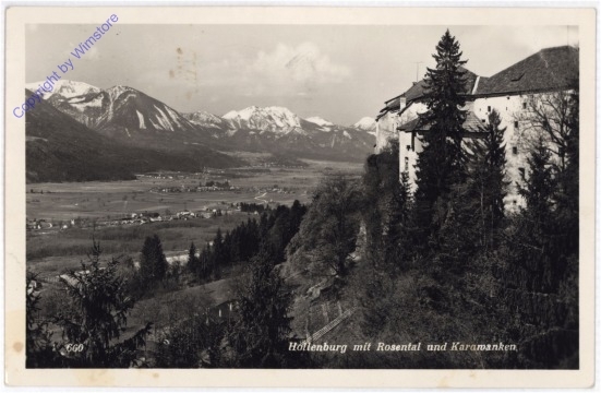 Hollenburg, mit Rosental und Karawanken