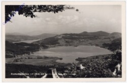 Keutschach, Keutschachersee mit Blick auf Keutschach und Wörthersee