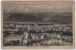 Klagenfurt, mit Karawanken