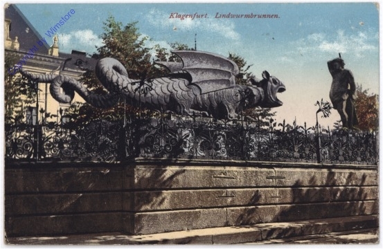 Klagenfurt, Lindwurmbrunnen