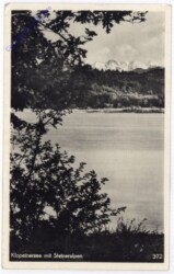 Klopeinersee, mit Steineralpen