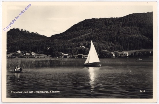 Klopeinersee, mit Georgibergl