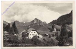 Kötschach-Mauthen, Plöckner-Haus mit Piz Timau