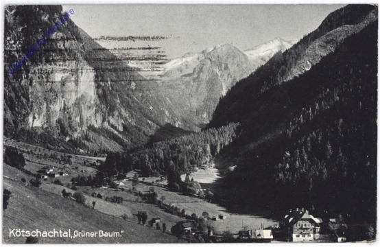 Kötschach-Mauthen, Kötschachtal, Grüner Baum