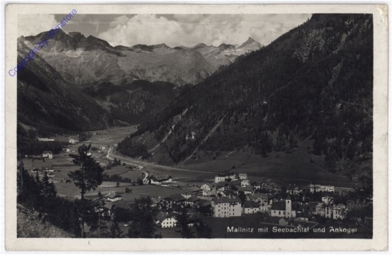 Mallnitz, mit Seebachtal und Ankogel