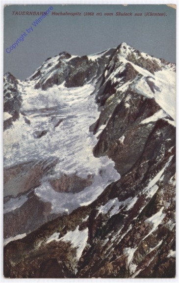 Mallnitz, Hochalmspitze, Tauernbahn