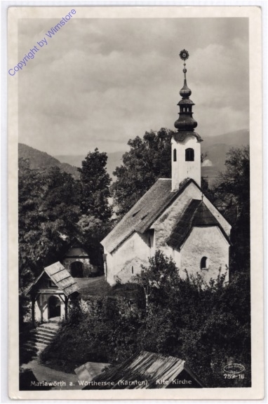 Maria Wörth, Alte Kirche