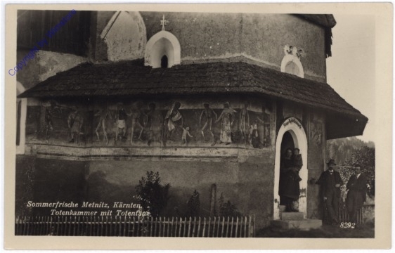 Metnitz, Totenkammer mit Totentanz