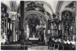 Moosburg, Inneres der Pfarrkirche