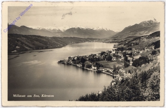 ak187541 Millstatt, Ortsansicht