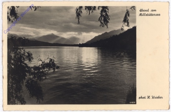 Millstatt, Abend am Millstättersee
