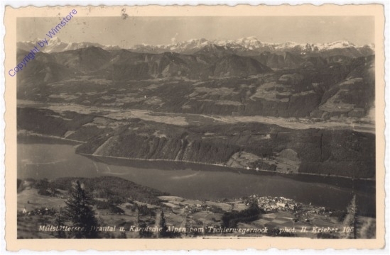 ak187543 Millstatt, See, Drautal und Karnische Alpen