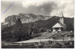 Nassfeld, Gedächtniskapelle mit Roßkofel