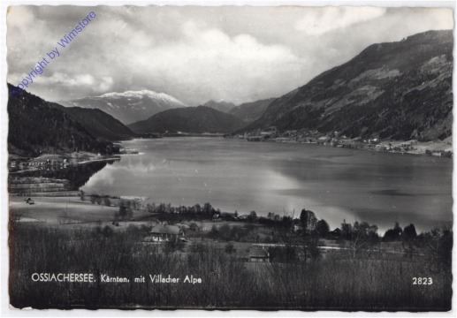 ak187557 Ossiach, See mit Villacher Alpe