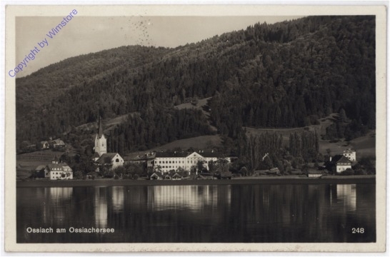 ak187565 Ossiach, Ortsansicht
