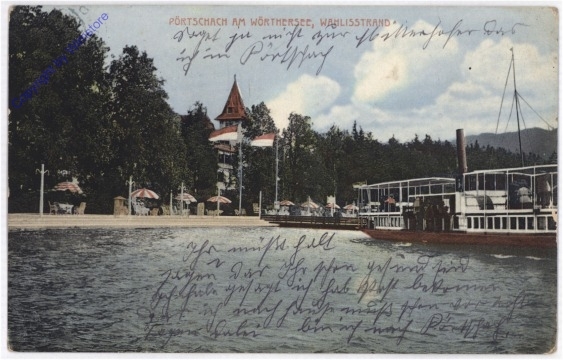 ak187582 Pörtschach, Wahlisstrand