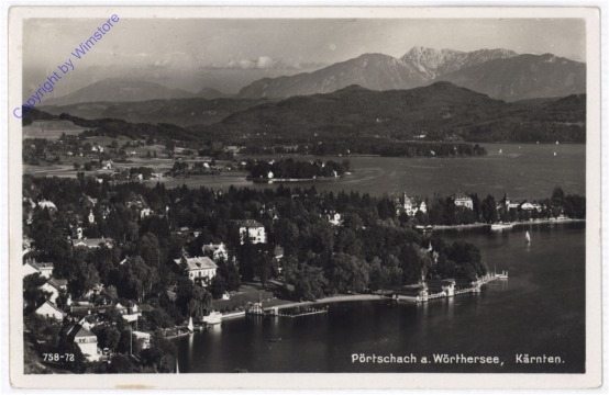 ak187583 Pörtschach, Ortsansicht