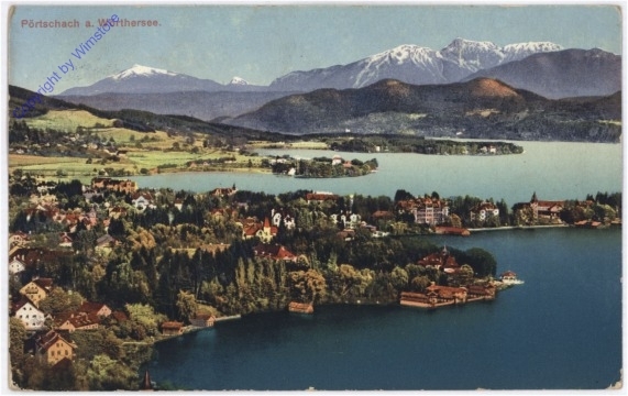 ak187585 Pörtschach, Ortsansicht