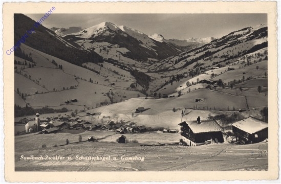 Saalbach-Hinterglemm, Zwölfer, Schusterkogel u. Gamshag
