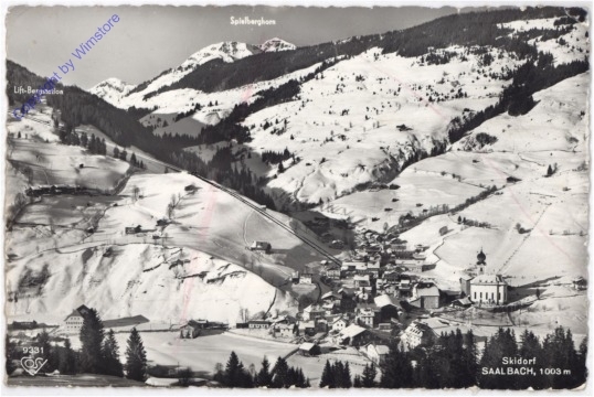 Saalbach-Hinterglemm, Ortsansicht