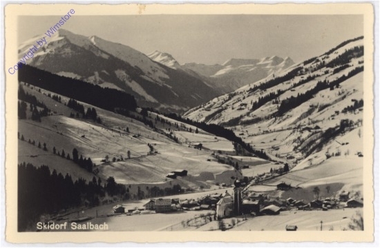 Saalbach-Hinterglemm, Ortsansicht