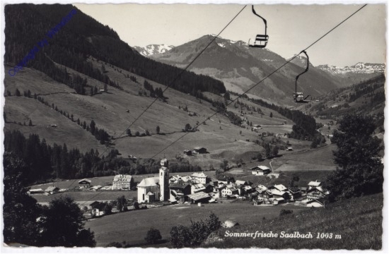 Saalbach-Hinterglemm, Ortsansicht