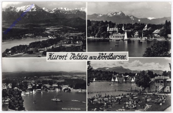 ak187670 Velden, Multiansicht