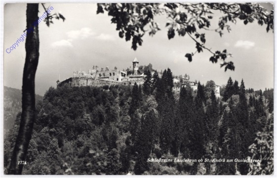 ak187681 Villach, Schlossruine Landskron