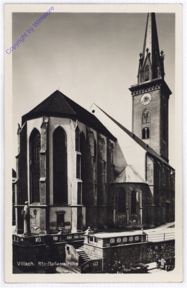 ak187705 Villach, Stadtpfarrkirche