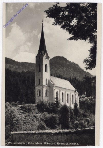 Weissbriach, Evang. Kirche